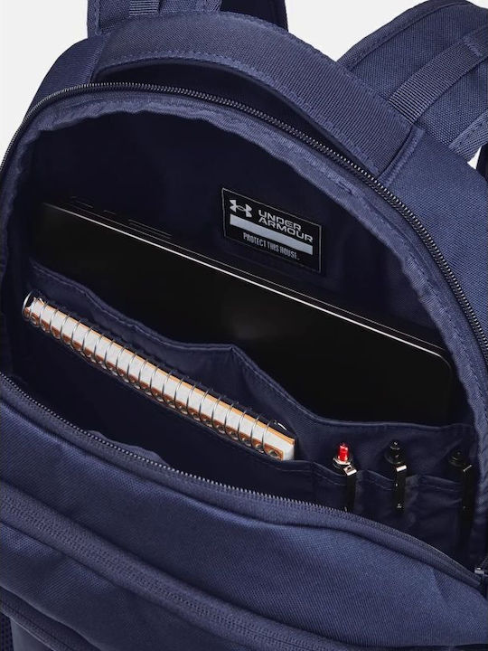 Under Armour Hustle 6.0 Αδιάβροχο 29lt Navy Μπλε
