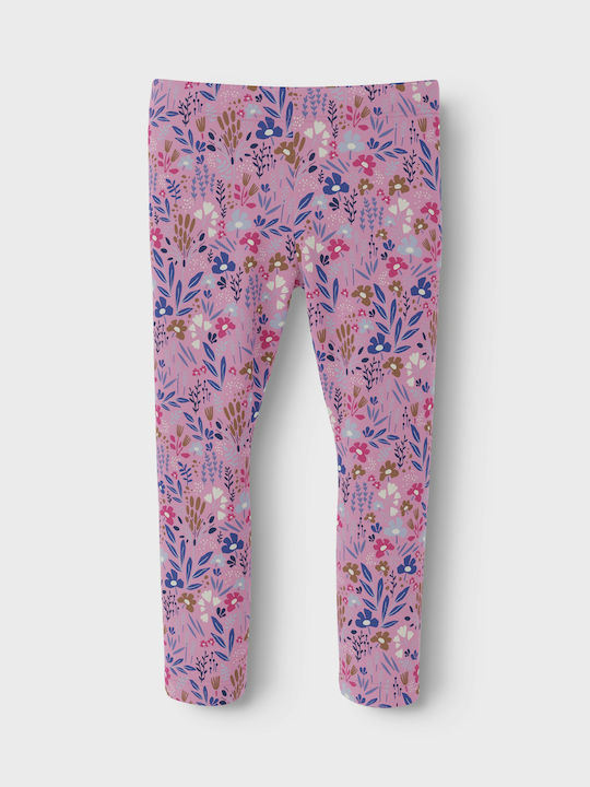 Kinder Leggings Lang Fuchsia Pink