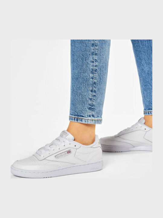 Club C 85 Γυναικεία Sneakers White / Light Grey