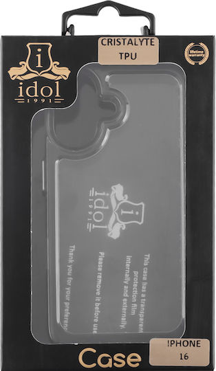 Idol 1991 Back Cover Metalic Transparent (iPhone 16)