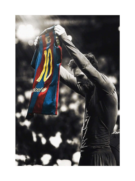 Canvas Painting Lionel Messi Knv1536 30cm X 40cm