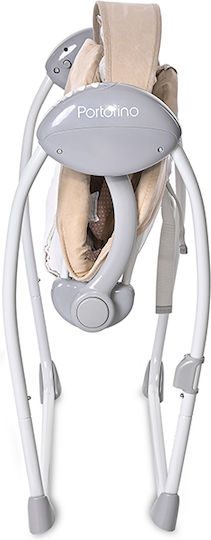 Lorelli Electric Baby Relax Swing Portofino with Music Beige Dots