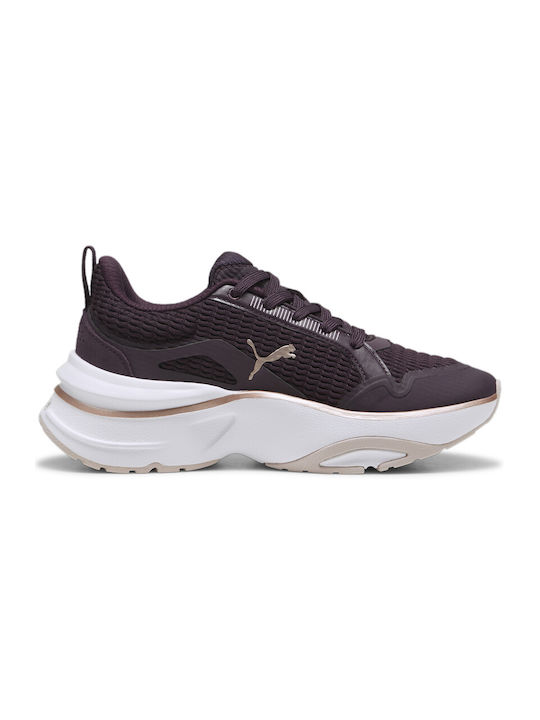 Softride Divine Sport Shoes Running Midnight Plum-mauve Mist-rose Gold