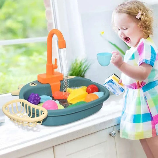 Giggles & Co. The Little Helper Mom's Sink Green For 3+ Years