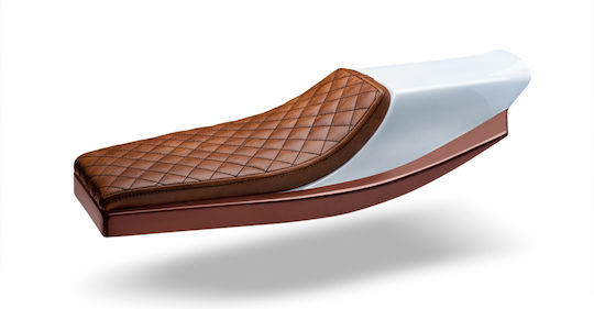 Moto Discovery Motorradsattel SCR14-BROWN-MD
