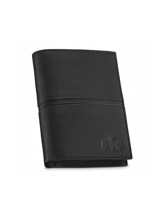 Zagatto Natur Schwarzes Leder Portemonnaie Zg-n4-f15 Herren Zagatto Natur Schwarzes Leder Portemonnaie Zg-n4-f15 Herren