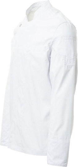 Payper Coat Chef 100% Cotton made White with Long Sleeve Elite Mesh