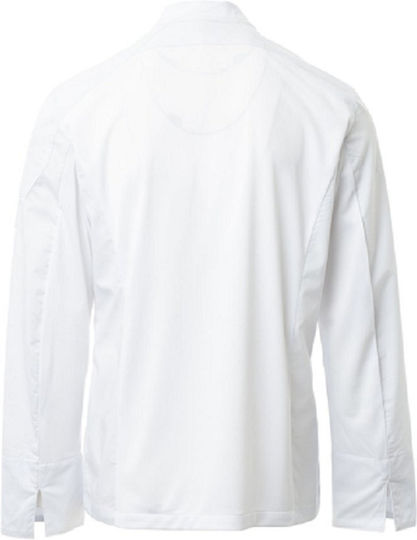 Payper Coat Chef 100% Cotton made White with Long Sleeve Elite Mesh