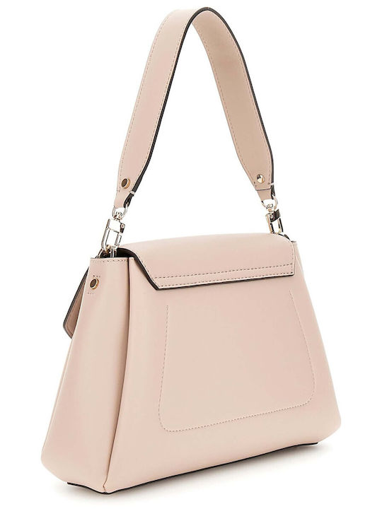 Guess Flap Women's Bag Shoulder Beige