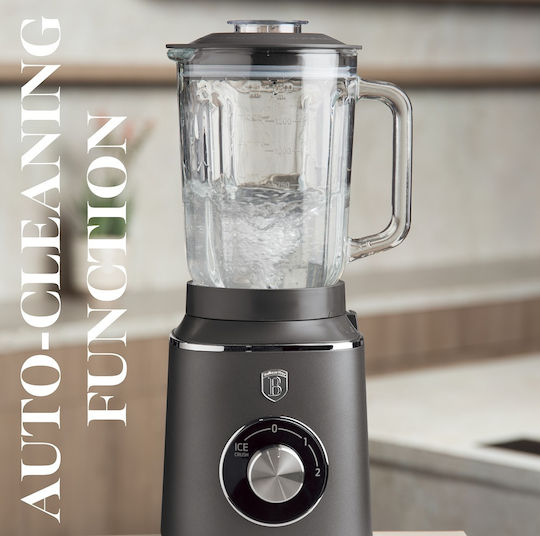 Berlinger Haus Blender with Glass Jug 1.5 lt Gray BH-9539
