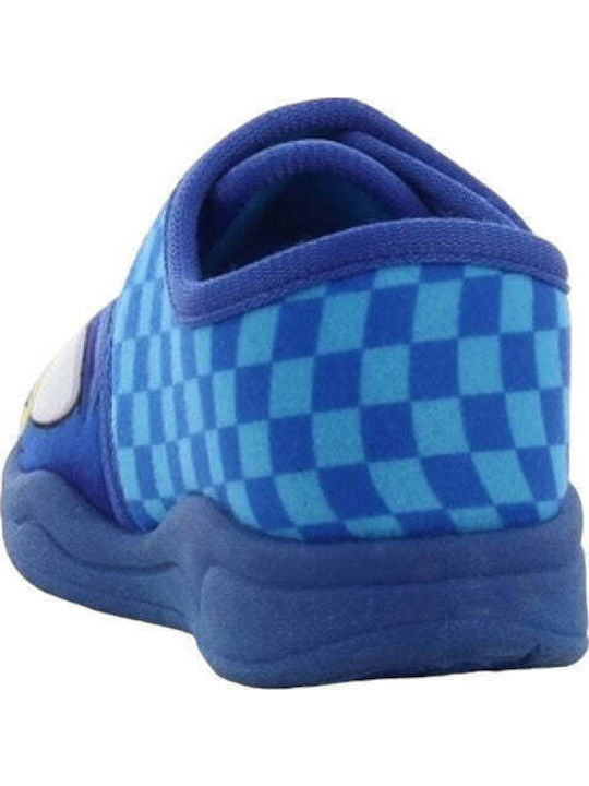 Kinderhausschuhe Blau