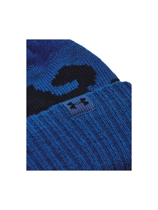 Under Armour Kids Beanie Set with Gloves Knitted Blue