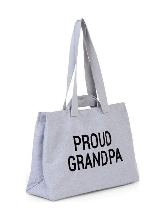 Чанта Childhome Proud Grandpa в сиво