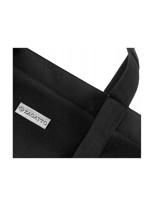 Zagatto Schwarze Shopper Tasche Zg621