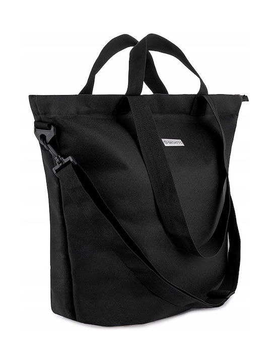 Zagatto Schwarze Shopper Tasche Zg621