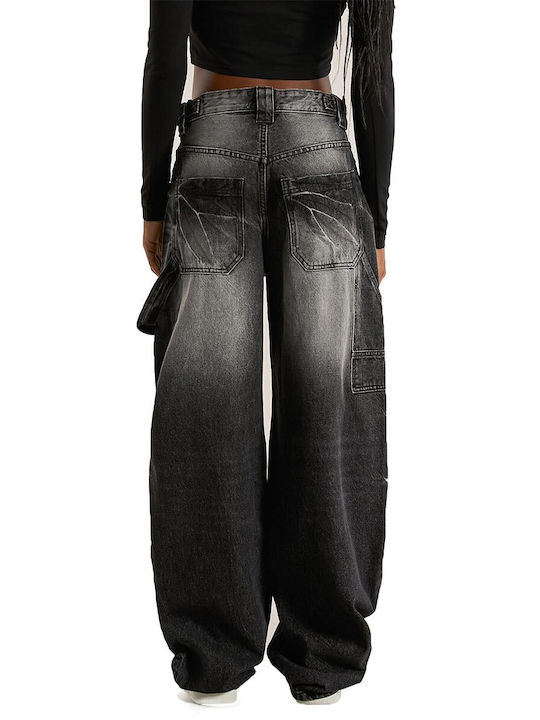 Alcott Women's Jean Trousers in Relaxed Fit Black