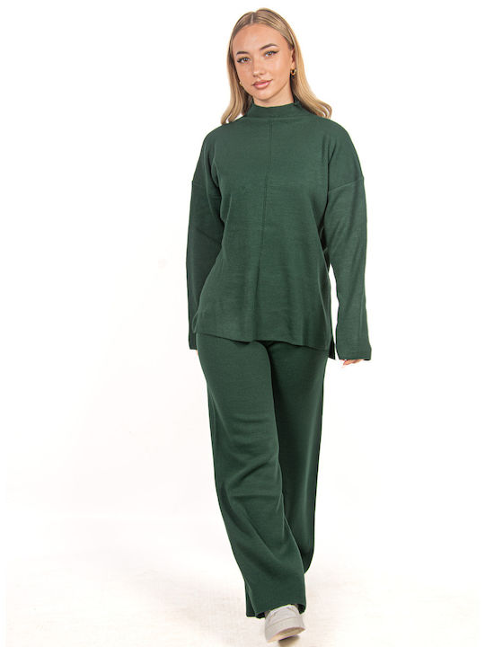 Ellen Damen Dark green Set mit Hose