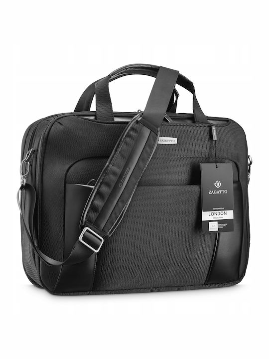 Zagatto Geantă Pentru Laptop 15.6" În Culoare Neagră ZG109