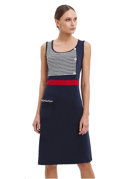 Odyssey Dress Dark blue