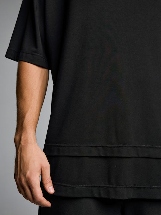 T-shirt Μαύρο