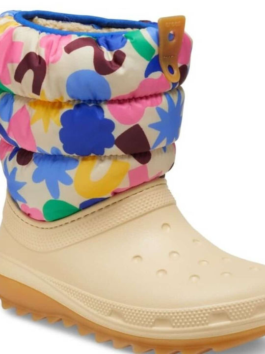 Crocs Kids PU Leather Boots