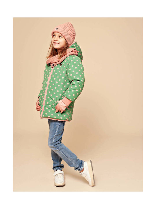 Babyface Kids Casual Jacket Double Sided Green