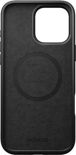 Nomad Modern 360 Full Cover Δερμάτινο 1.15mm με Λουράκι Καφέ (iPhone 16 Pro Max)