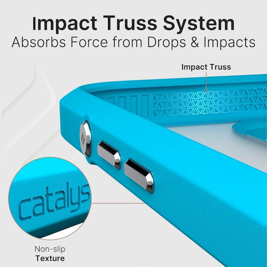 Catalyst Influence Back Cover Πλαστικό / Σιλικόνης με Λουράκι Μπλε (iPhone 16 Pro)