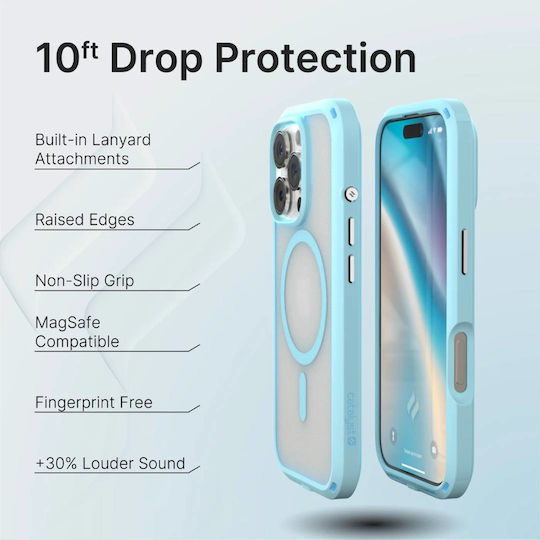 Catalyst Influence Back Cover Πλαστικό / Σιλικόνης με Λουράκι Διάφανο (iPhone 16 Pro Max)