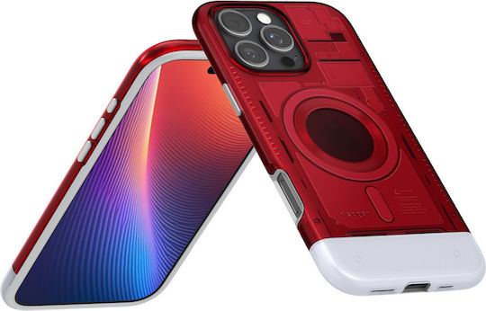 Spigen Classic C1 Umschlag Rückseite Silikon Ruby (iPhone 17 Pro / iPhone 16 Pro)
