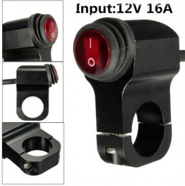 Comutator cu Buton Impermeabil pentru Montare pe Bară On-Off LED Spotlight