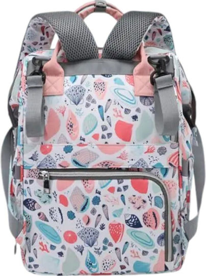 Queen Mother Diaper Bag Pink 42x32x18cm.