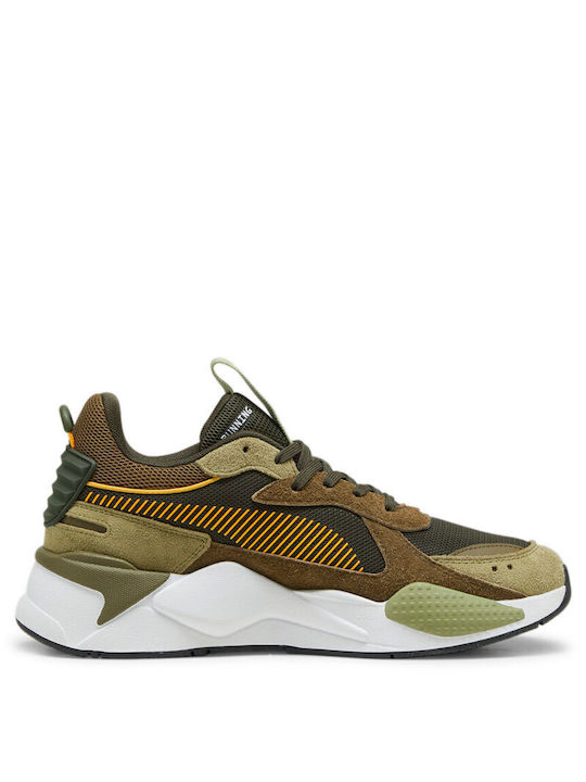 Puma Heritage Ανδρικά Sneakers Dark Olive-sun Stream