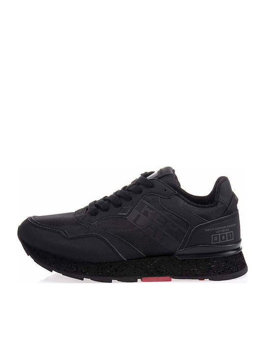 Arthur Herren Sneakers Schwarz
