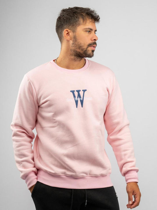 New Wave Men's Sweatshirt Pink