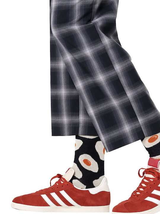 Happy Socks Sunny Side Up Чорапи Black 1Пакет