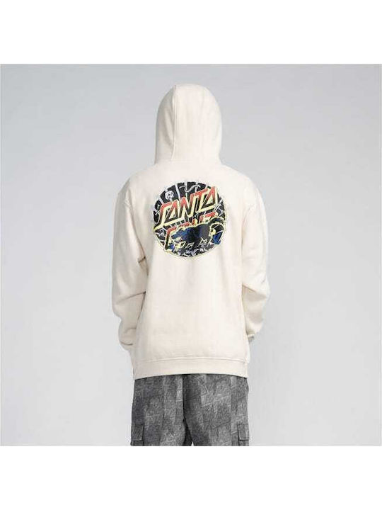 Hooded Sweatshirt Beige Light Brown