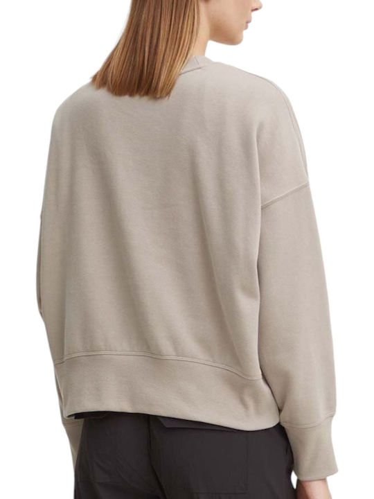 DKNY Logo Women's Sweatshirt Driftwood