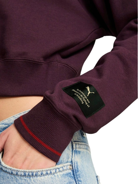Classics Γυναικείο Φούτερ με Κουκούλα Midnight Plum
