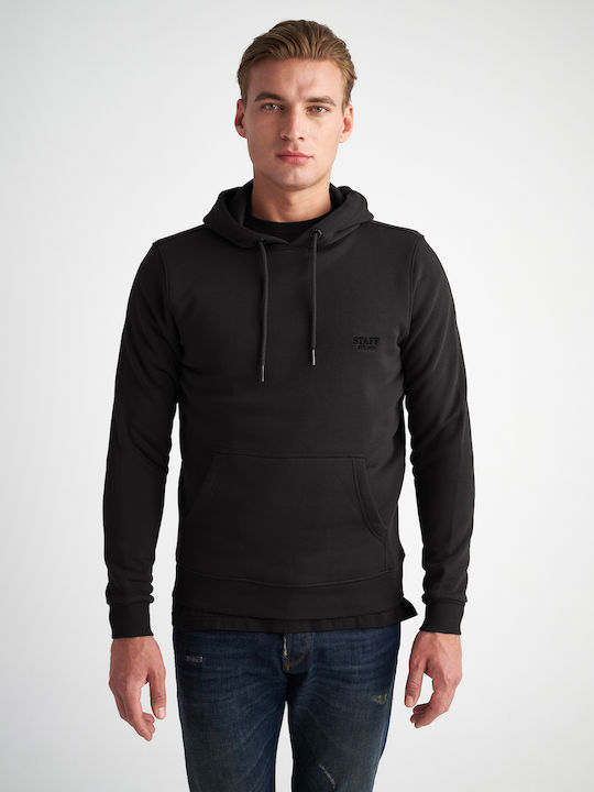 Staff Herren Sweatshirt mit Kapuze black