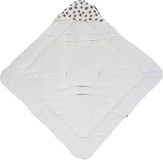 Childhome Nursery Swaddling Blanket Leopard 75x75cm