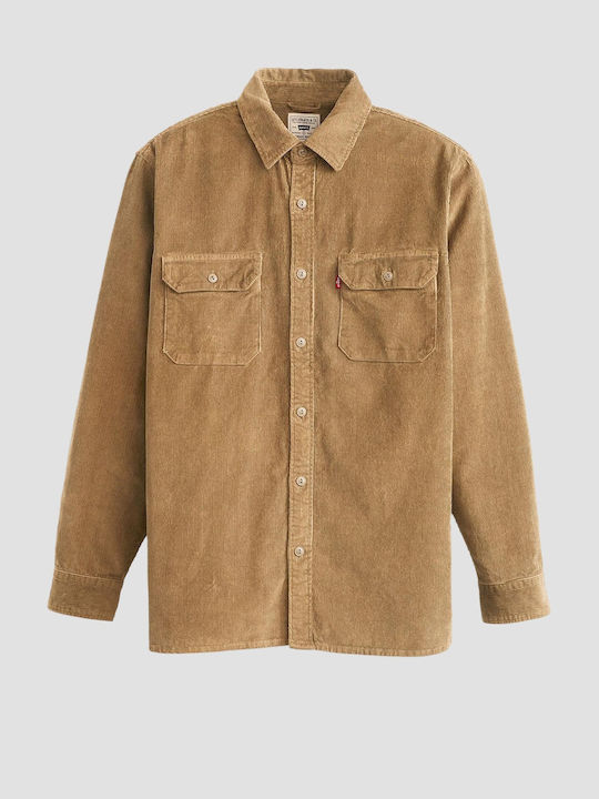 Levi's Cămașă Bărbătească Corduroy Beige