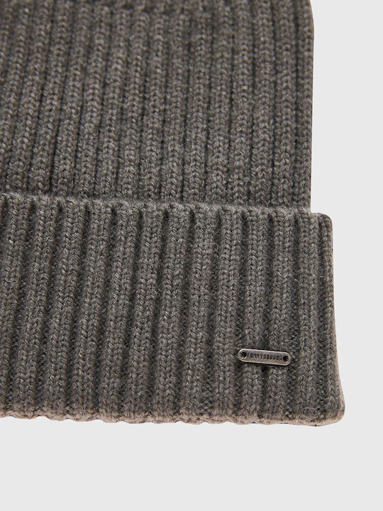 Funky Buddha Beanie Beanie Knitted in Gray color