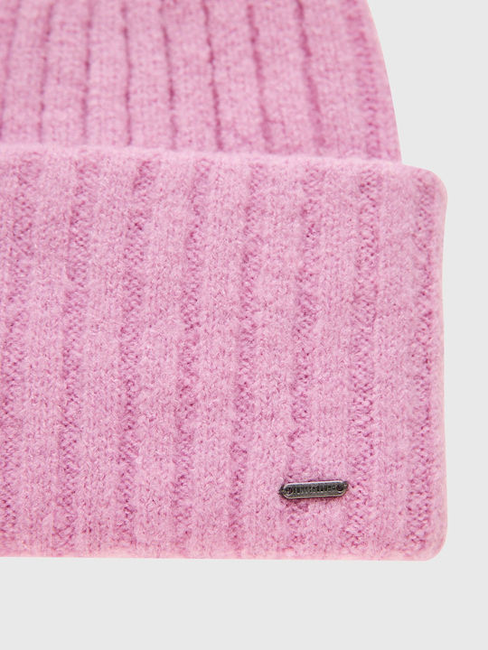 Funky Buddha Beanie Beanie Knitted in Pink color