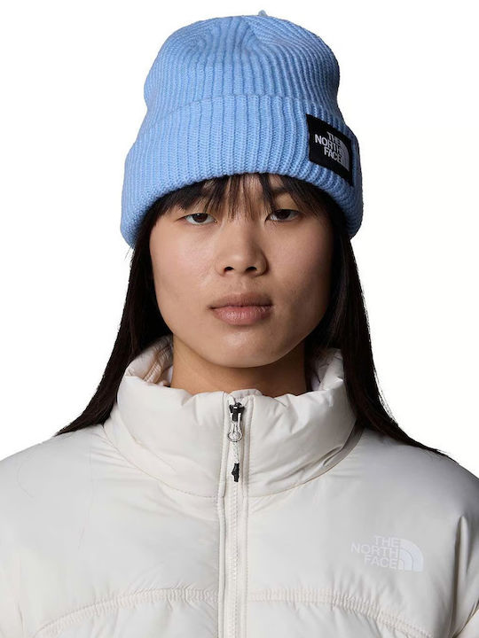 The North Face Beanie Beanie Knitted in Blue color