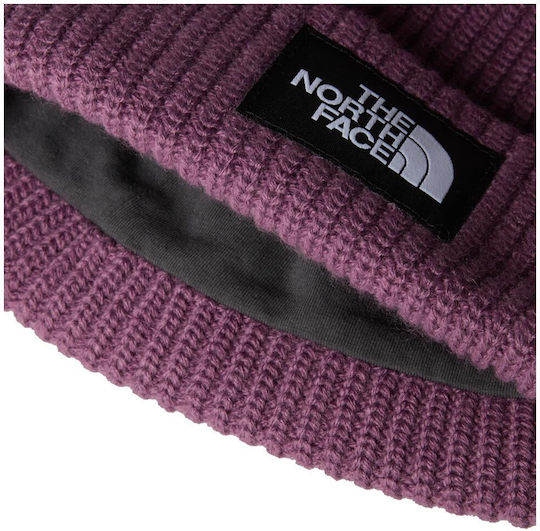 Salty Beanie Masculin Căciulă Tricotat în culoarea Violet