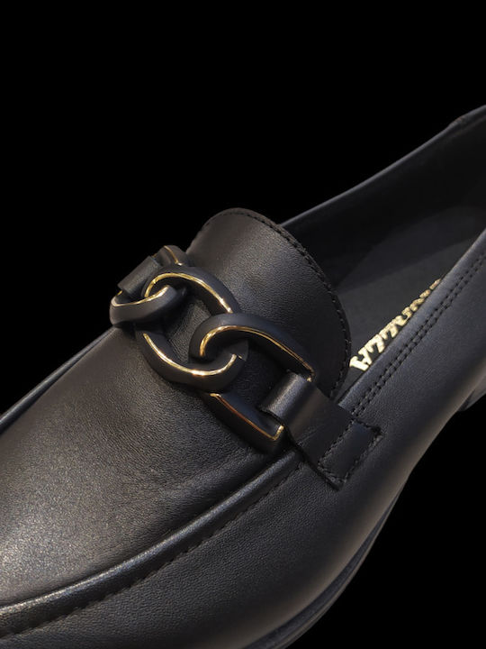 Дамски Loafers BLACK LEATHER