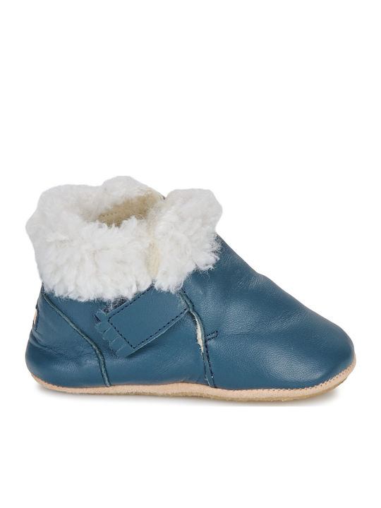 Easy Peasy Baby Hausschuhe Blau My Foublu