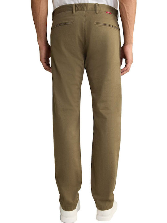 Joop! Men's Trousers Chino in Straight Line Oil Green