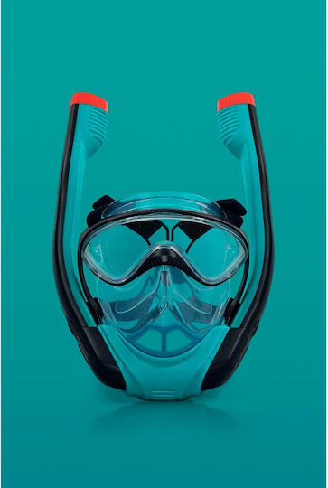 Children's Diving Goggles with Snorkel Bestway L XL Blue 1 Unit